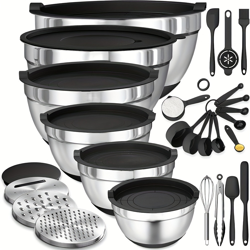 Kitchen Gadgets And Equipment - 17 pezzi, set di ciotole per