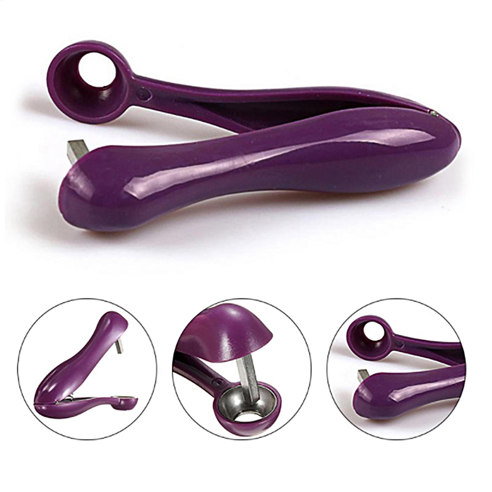 Vegetable Kitchen Gadgets - Spremi-ciliegie portatile, estrattore di noccioli per