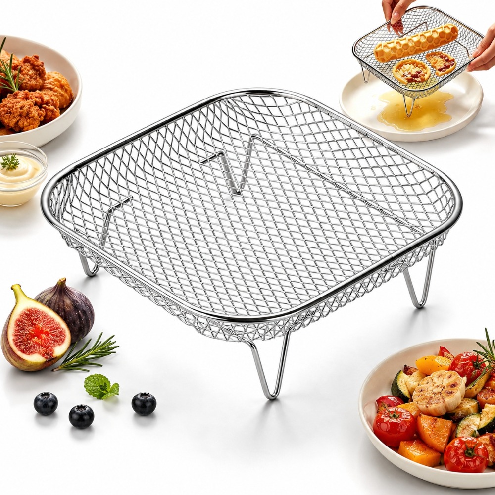 Kitchen Gadgets On Sale - Griglia per Friggitrice ad Aria Antiaderente