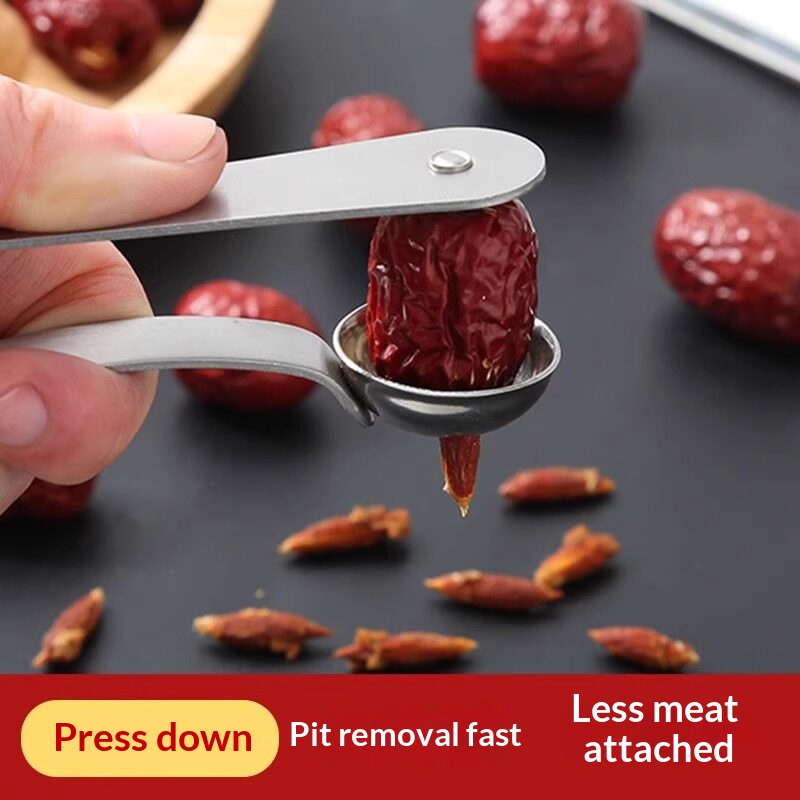 Kitchen Gadgets And Equipment - Estrattore di noccioli per datteri in