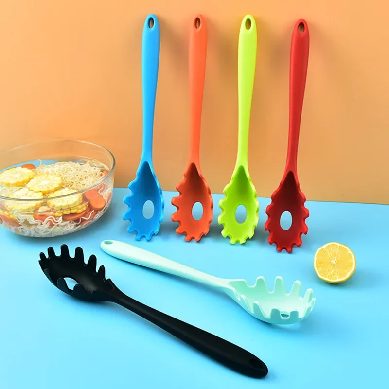 Kitchen Gadgets Pasta - 1 pz Silicone Pasta Noodle Cucchiaio