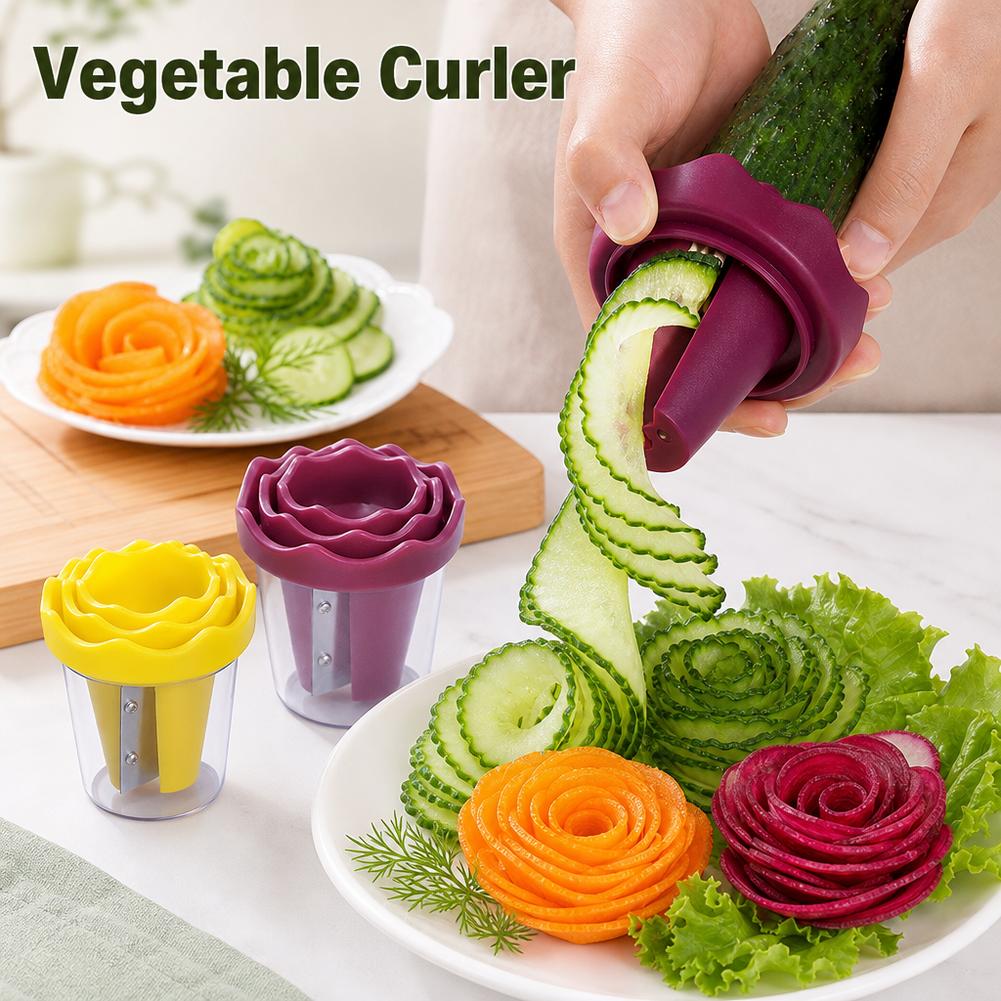 Vegetable Kitchen Gadgets - Grattugia a spirale multifunzione, pelapatate manuale,
