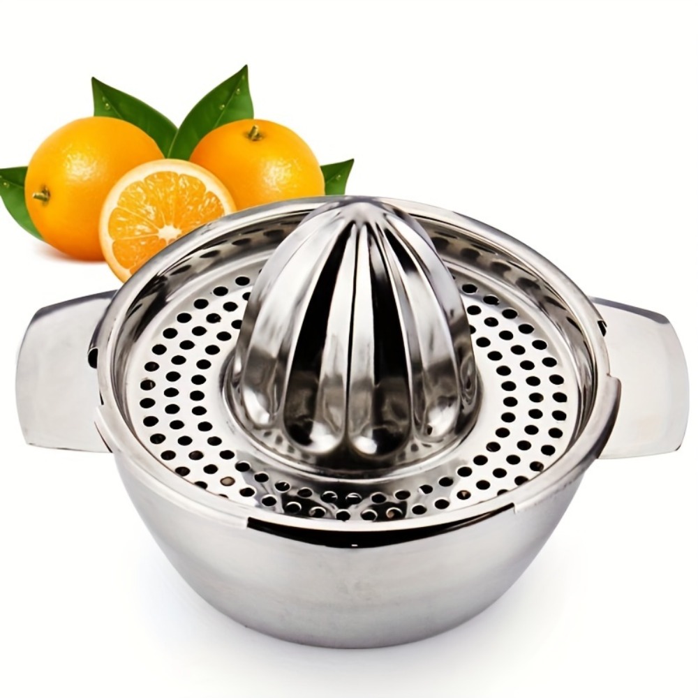 Kitchen Gadgets Juicer - Spremiagrumi manuale in acciaio inossidabile -