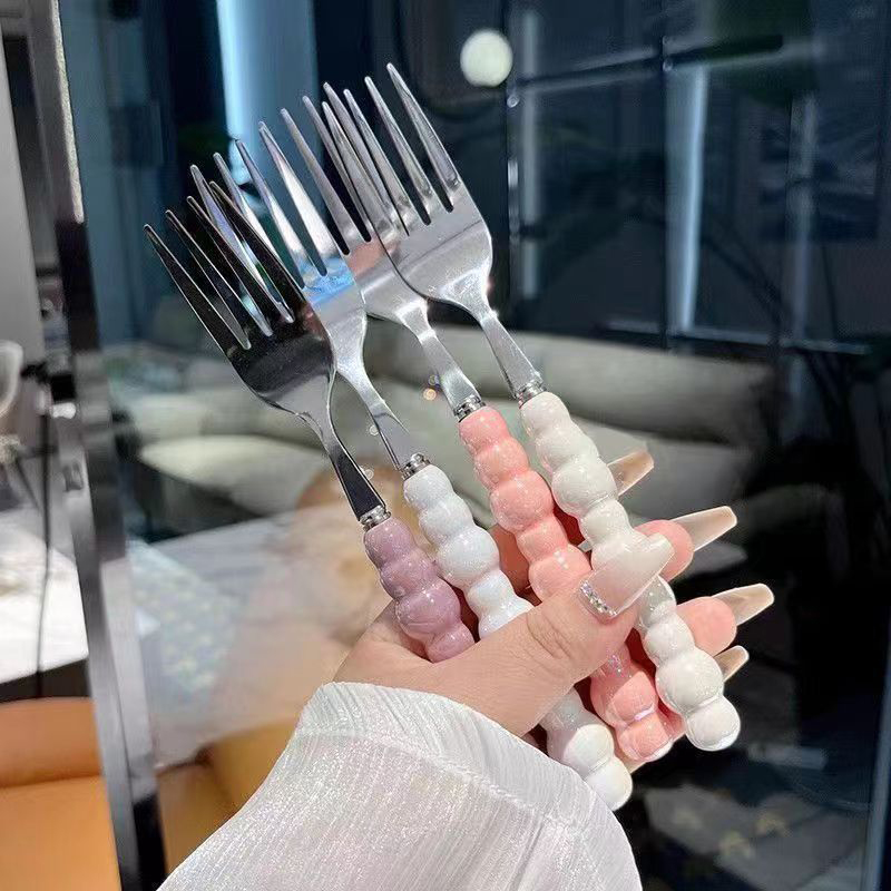 Forchetta con manico in perla  - Kitchen Gadgets Pasta recensione e prezzo