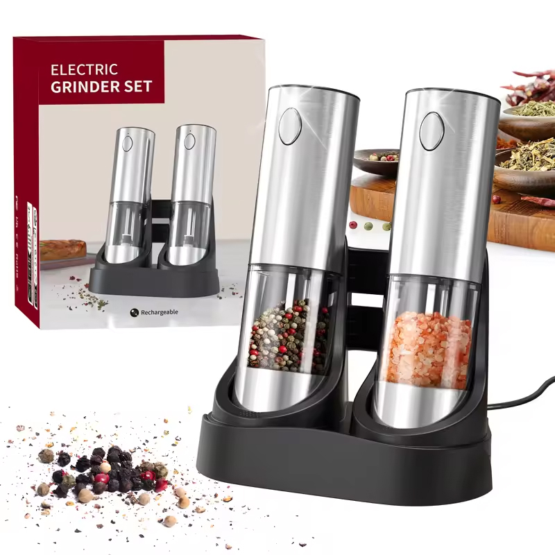1/2PCS Macina sale e pepe elet - Kitchen Gadgets And Equipment recensione e prezzo