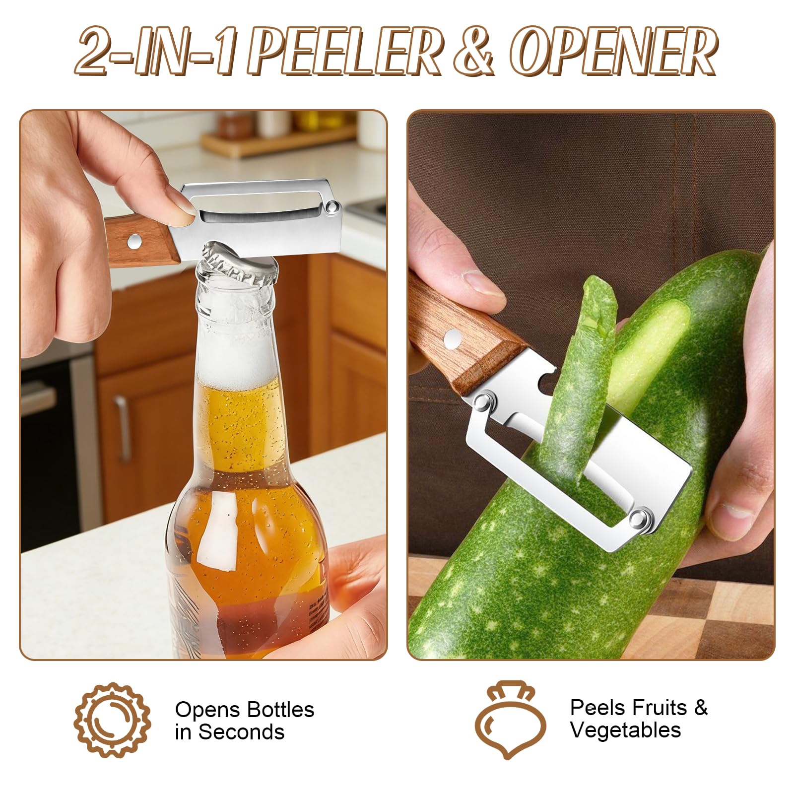 Pelapatate 3-in-1 con Manico i - Vegetable Kitchen Gadgets recensione e prezzo