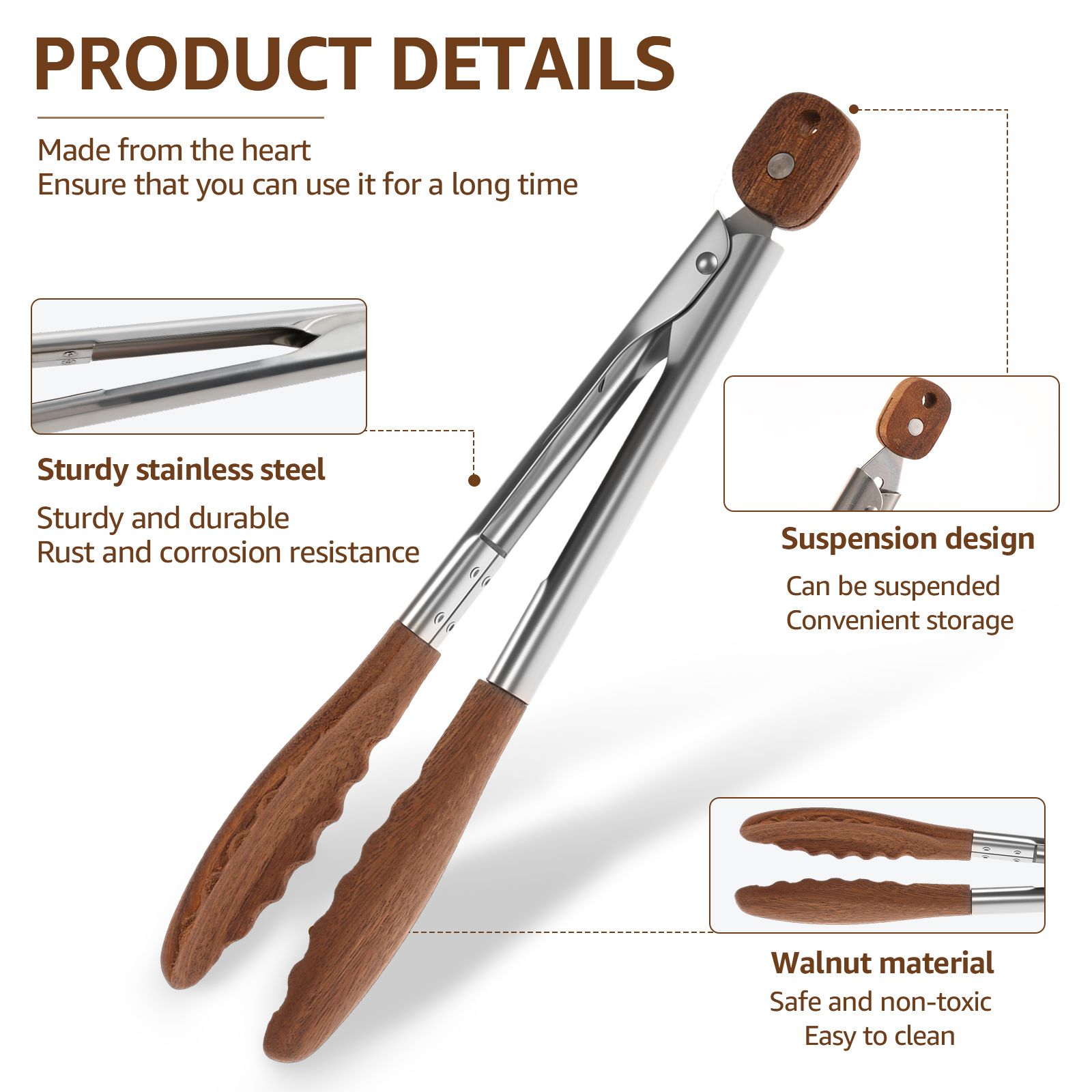 2/3 pezzi pinze per alimenti i - Kitchen Gadgets And Equipment recensione e prezzo