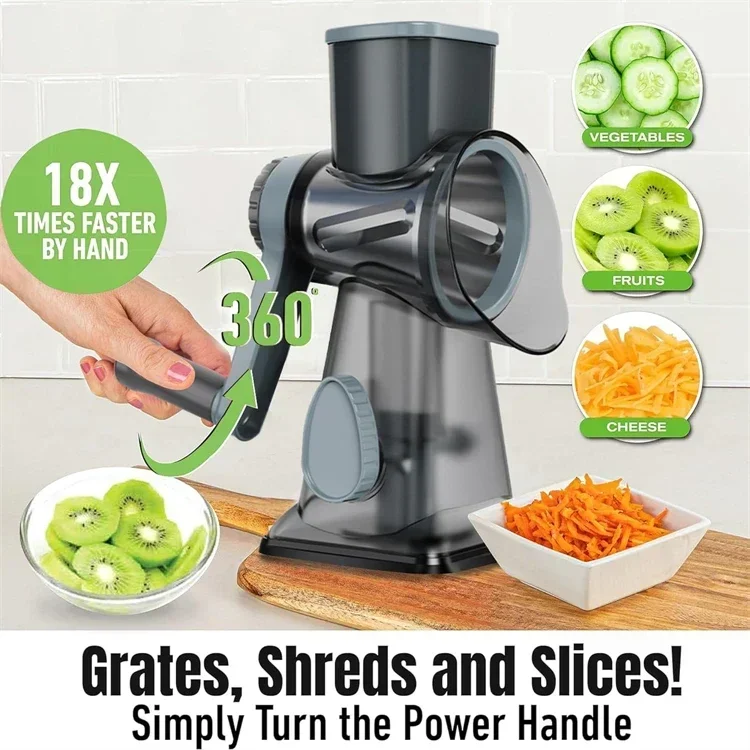 Grattugia Rotante 3-in-1 2025, - Cheese Grater Box recensione e prezzo