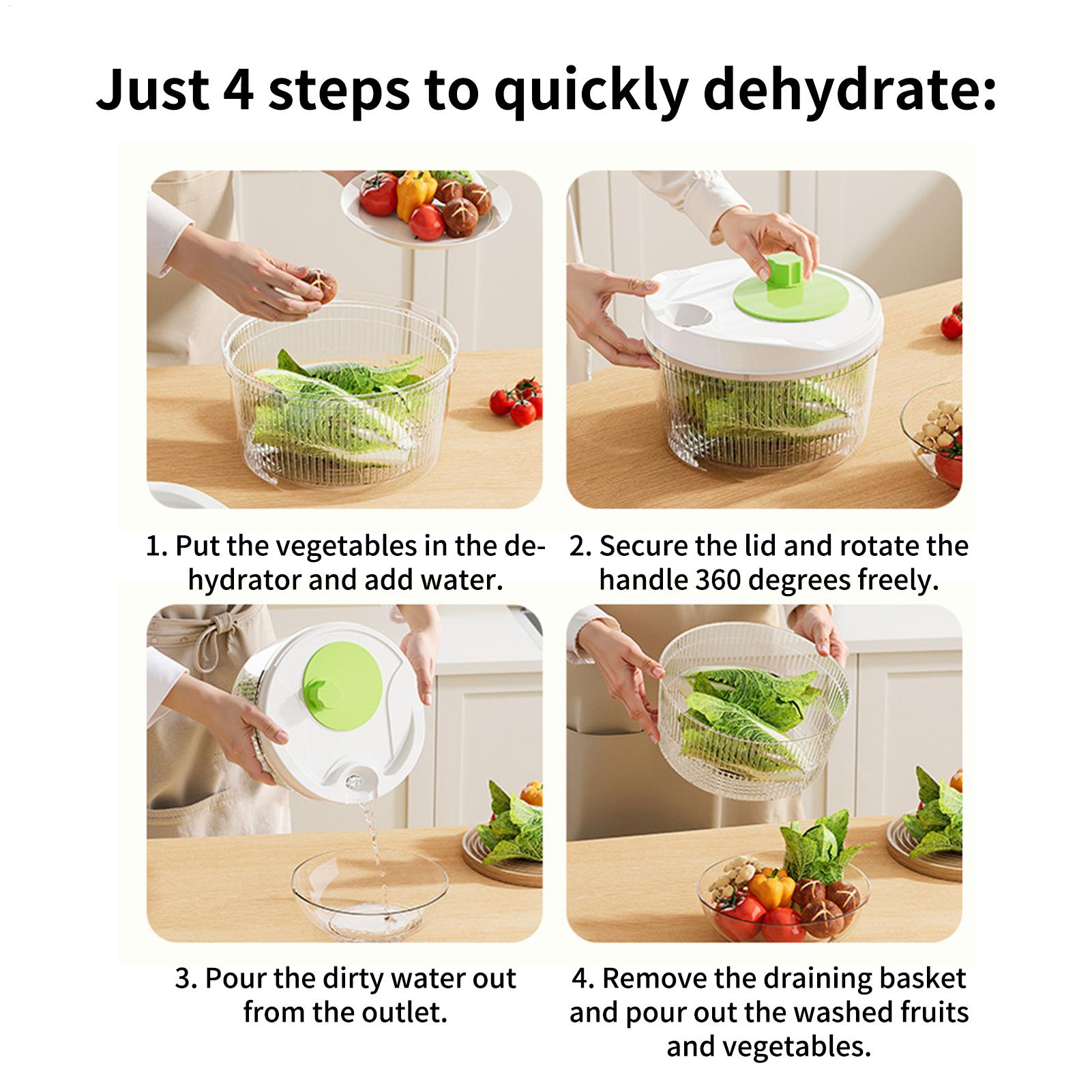 Centrifuga manuale multifunzio - Vegetable Kitchen Gadgets recensione e prezzo