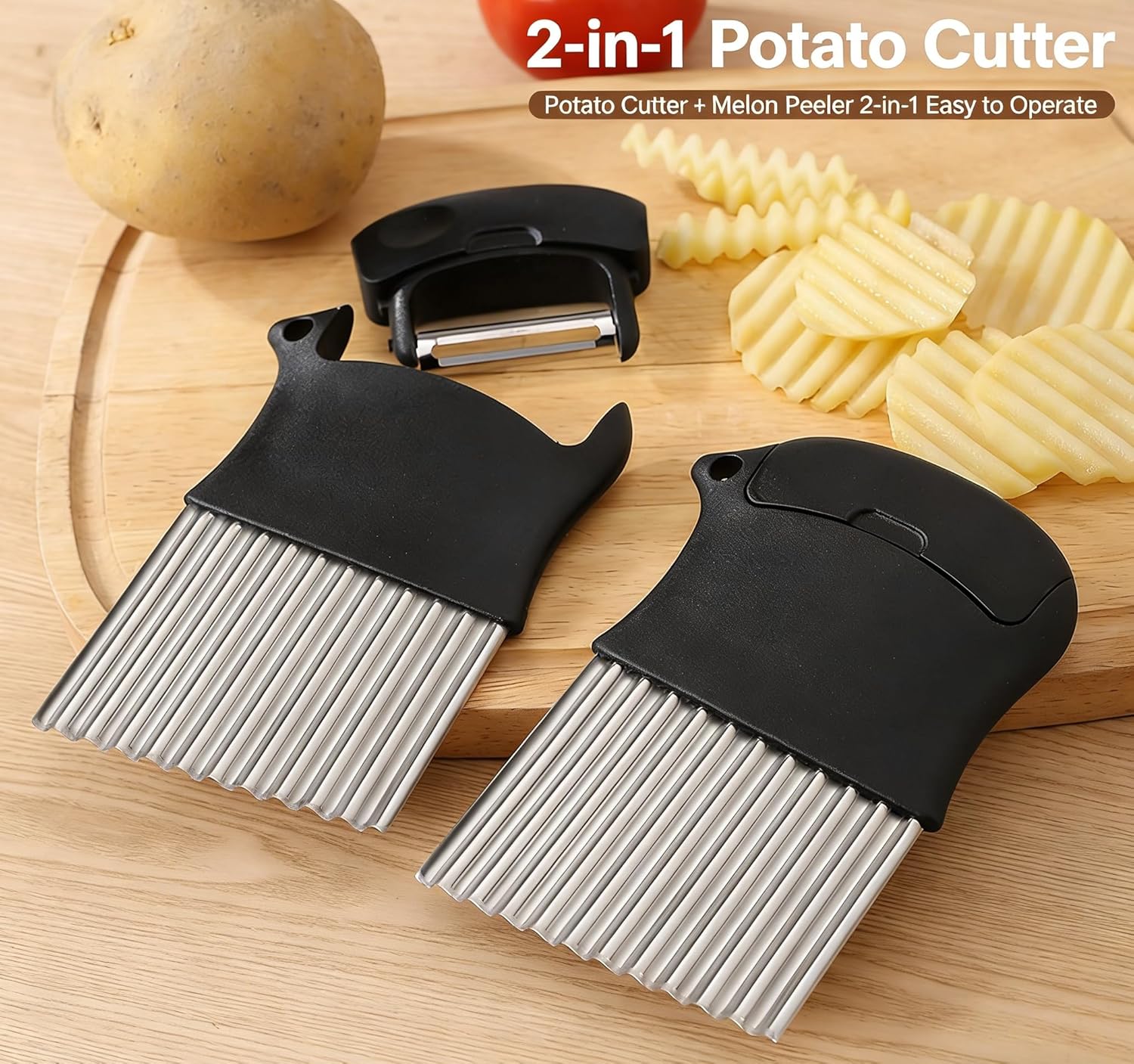 Tagliapatate 2-in-1, Affettatr - Kitchen Gadgets Built In recensione e prezzo