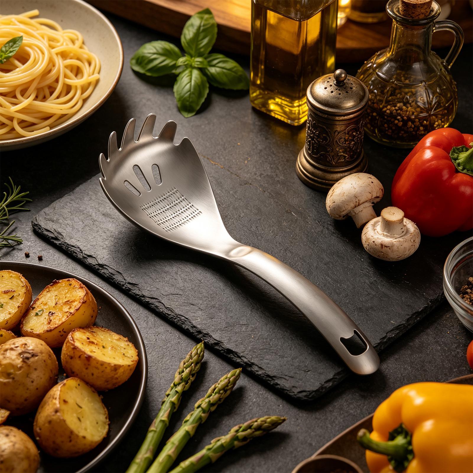 Cucchiaio da cucina in metallo - Kitchen Gadgets Pasta recensione e prezzo