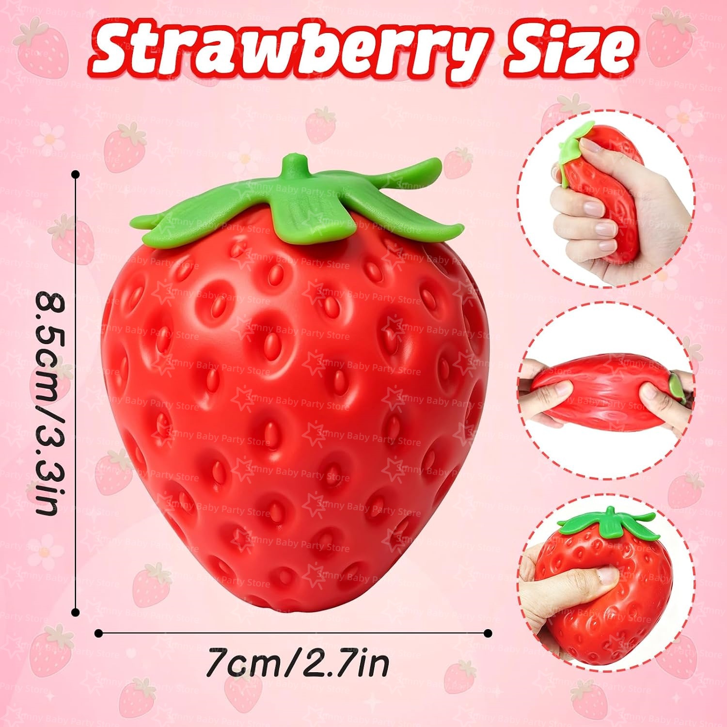 Squishy a Forma di Fragola, Pa - Kitchen Gadgets And Toys recensione e prezzo