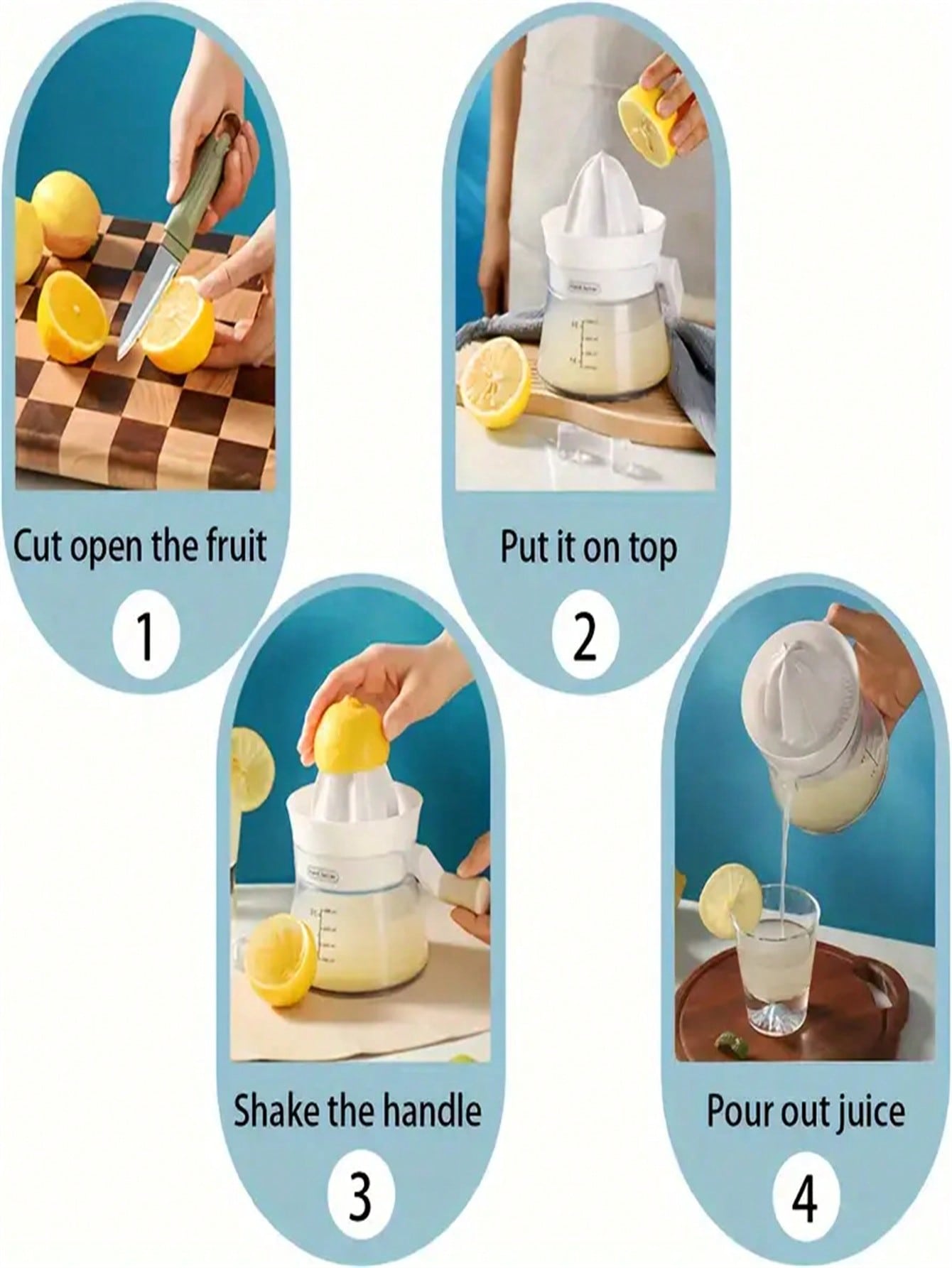 Spremiagrumi manuale multifunz - Kitchen Gadgets Built In recensione e prezzo